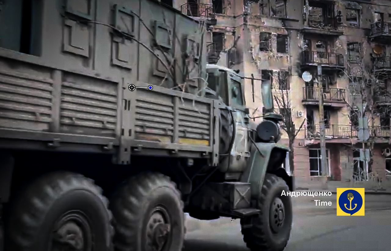 У Маріуполі рашисти використовують нові позначки на військовій техніці