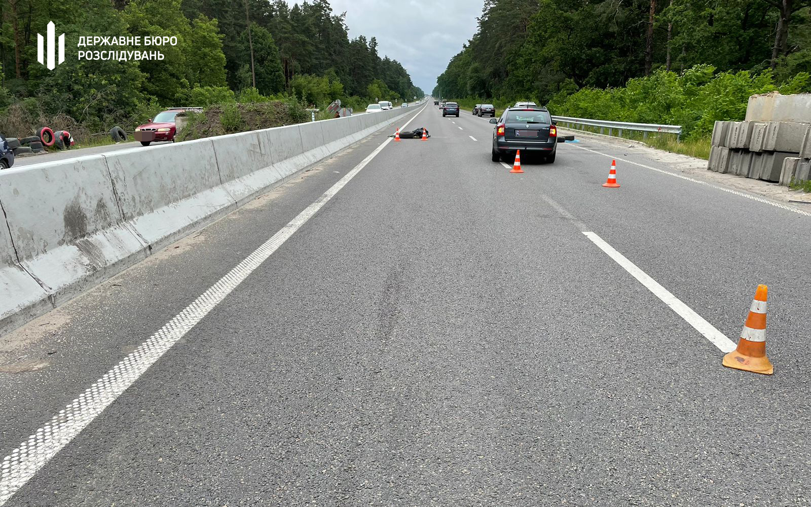 Під Броварами поліцейська на смерть збила військового