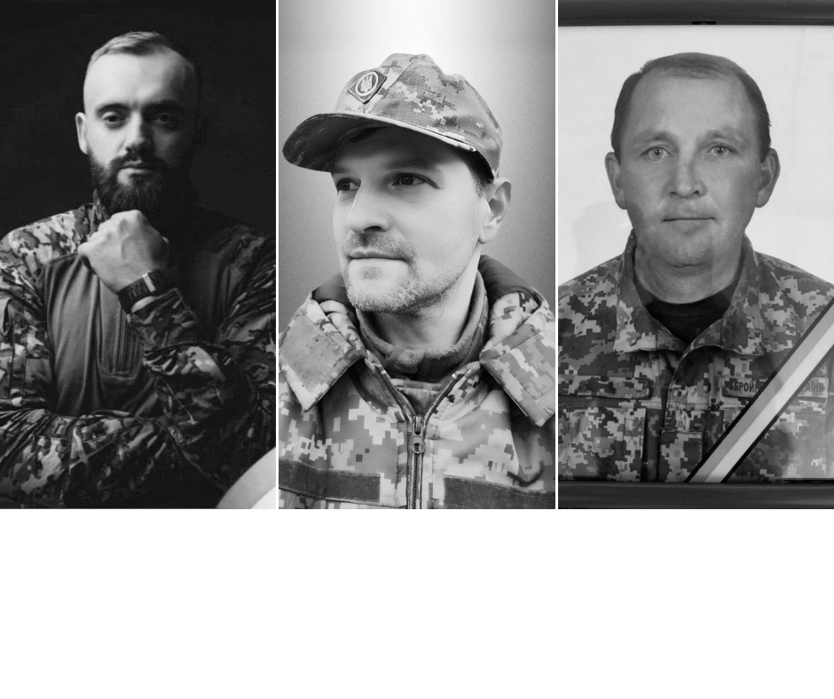 Сьогодні Львівщина прощається одразу з трьома захисниками