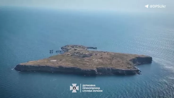 Прикордонники показали, який вигляд сьогодні має острів Зміїний