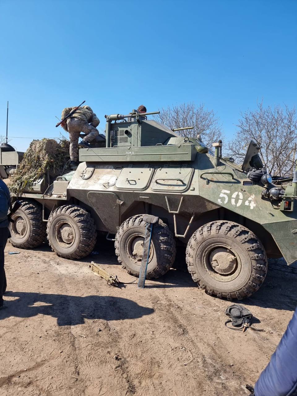Супертрофей. Українські військові захопили найновішу машину російської армії