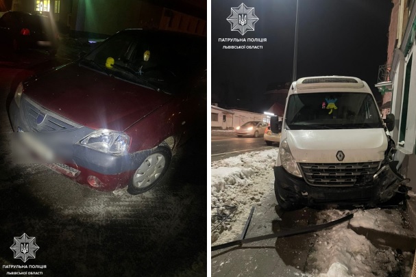 В одному з районів Львова зафіксували одразу дві п’яні ДТП за вечір