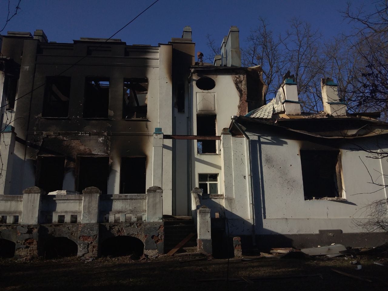 На Сумщині окупанти підпалили пам’ятку архітектури національного значення