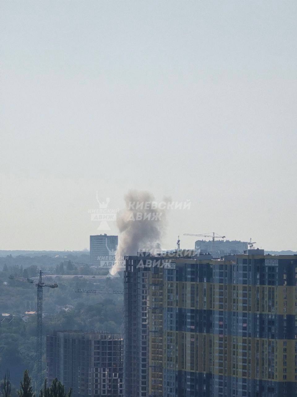 У передмісті Києва чули вибух