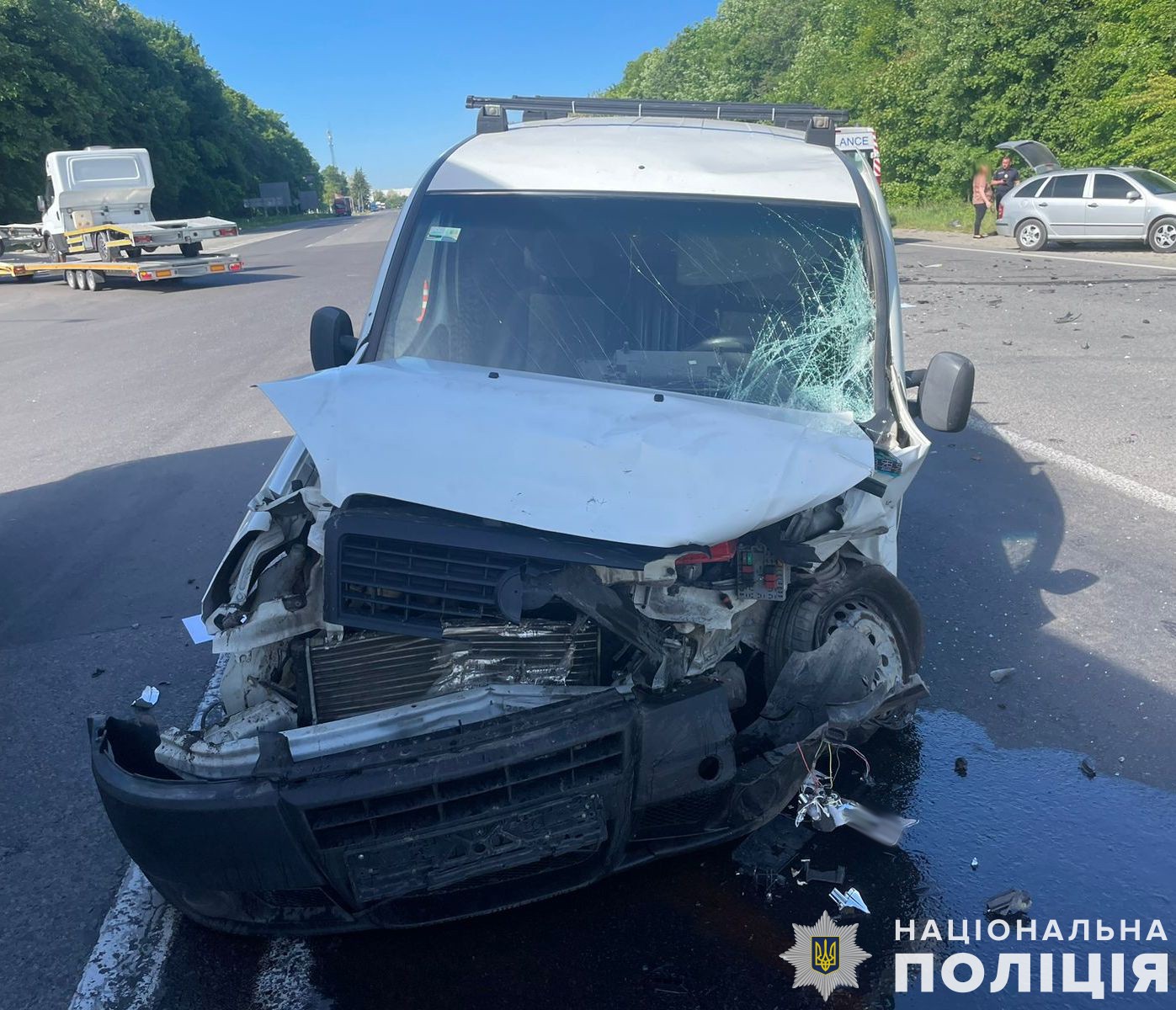 На Львівщині внаслідок ДТП травмувалися четверо людей