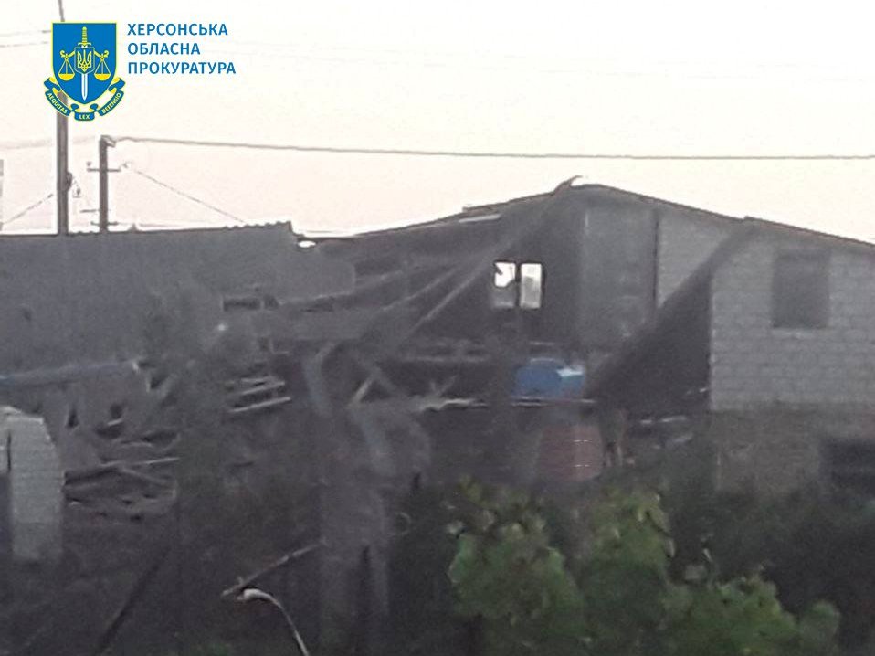 Росія напередодні завдала ракетного удару по Чорнобаївці, є загиблий