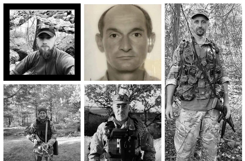Загинули на Харківщині та Донеччині. Львівщина прощається із п’ятьма захисниками