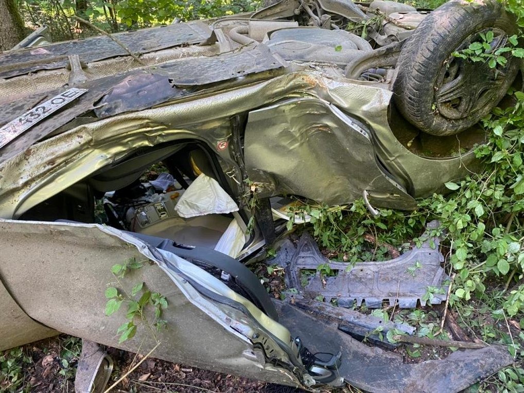 На Львівщині перекинувся автомобіль, травмовані троє пасажирів -15-ти, 17-ти і 18-ти років