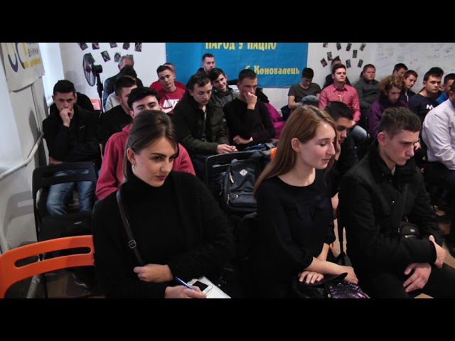 Бійці поспілкувались з львівською молоддю
