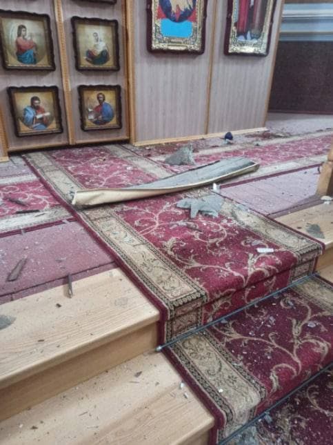 У Харкові під час обстрілів пошкодили собор