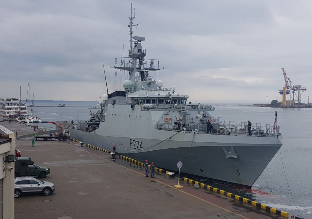 Сучасний британський патрульний корабель прибув до Одеси, відомі подробиці