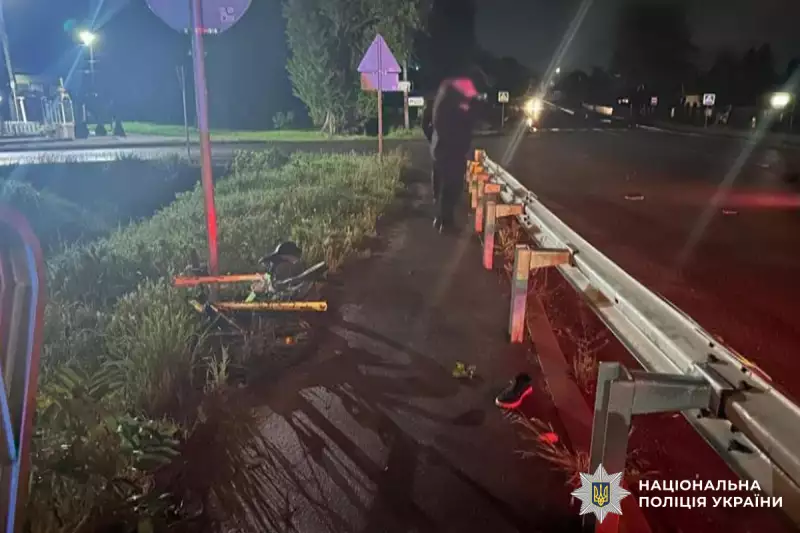 На Буковині водій вантажівки збив велосипедиста і перевіз тіло на інше місце