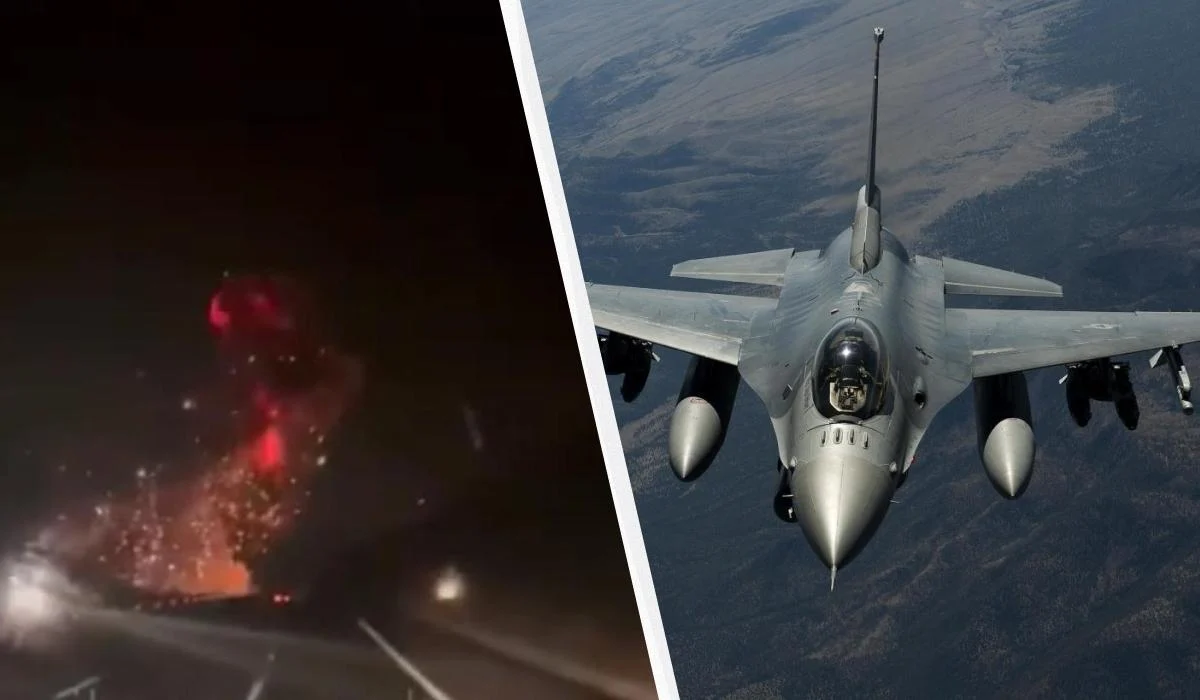 У Туреччині розбився винищувач F-16: загинув пілот (відео)