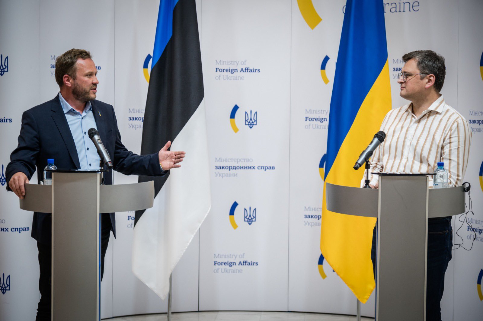 До Києва з візитом прибув глава МЗС Естонії