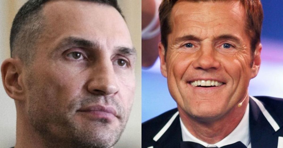 Екслідер Modern Talking Дітер Болен боїться замерзнути. Йому відповів Володимир Кличко