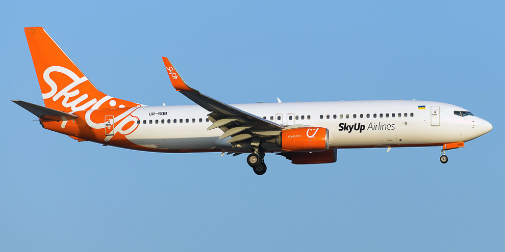 Літак SkyUp зі 175 українцями на борту не зміг приземлитися у Борисполі: що сталося