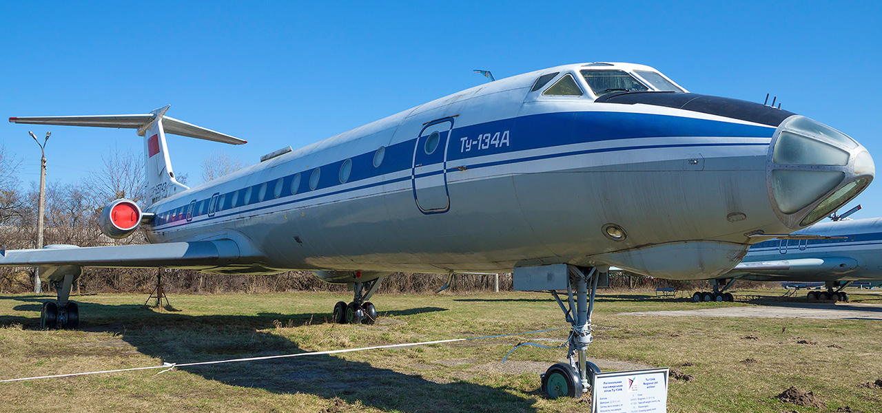 На Росії знищено військово-транспортний літак Ту-134