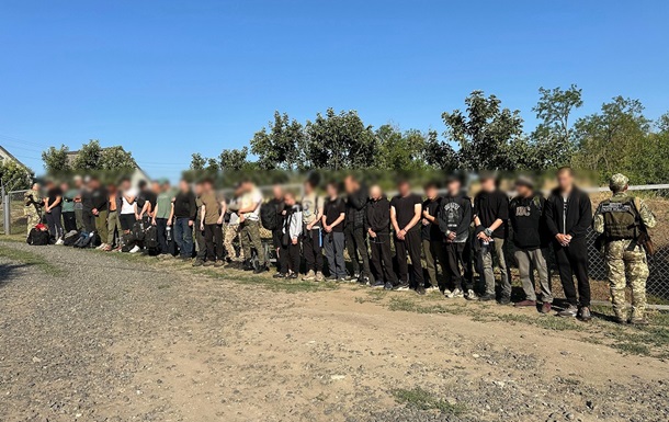 На Одещині прикордонники затримали утікачів (відео)
