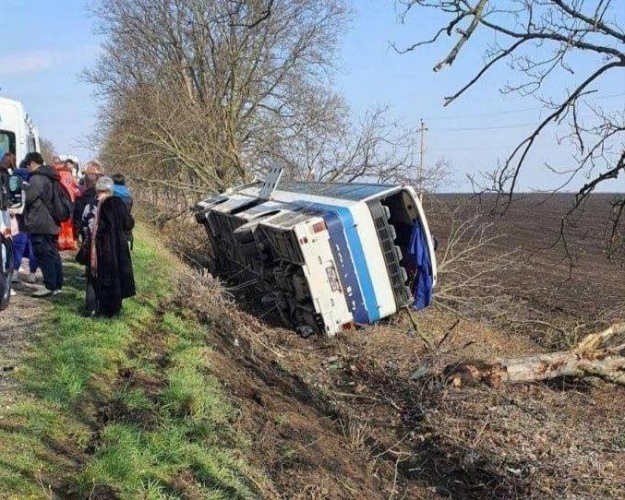 У Молдові перекинувся автобус з українцями. Є постраждалі