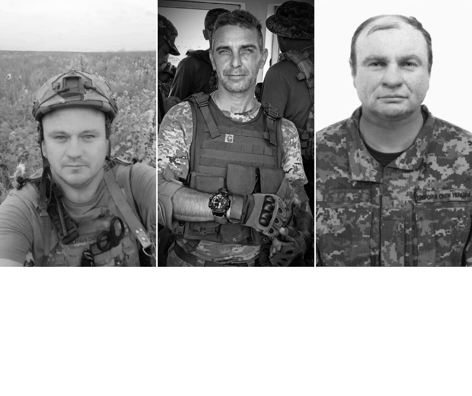 Загинули у Курській області та на Донеччині: Львівщина прощається з трьома захисниками