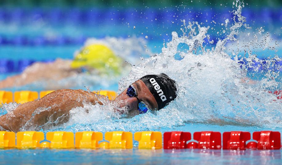Плавець Романчук знову з найкращим часом вийшов у фінал Олімпіади