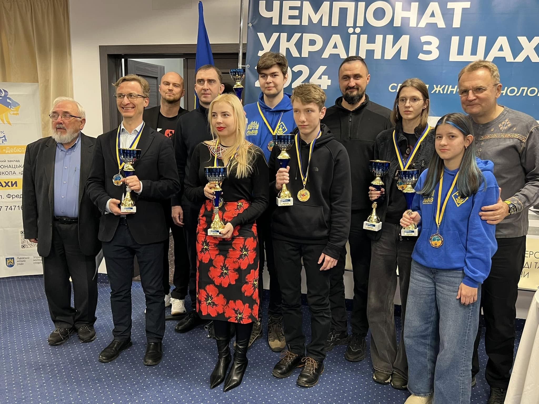 Троє львівʼян стали призерами чемпіонату України з шахів (фото)