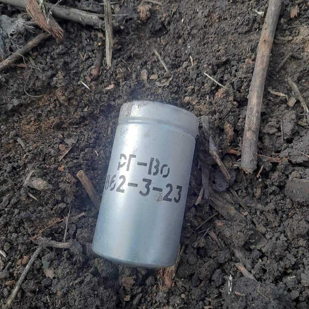 Окупанти застосували проти ЗСУ заборонену хімічну речовину у гранатах