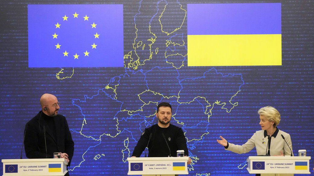 Україна-ЄС. Зеленський, Мішель і фон дер Ляєн оприлюднили спільну заяву