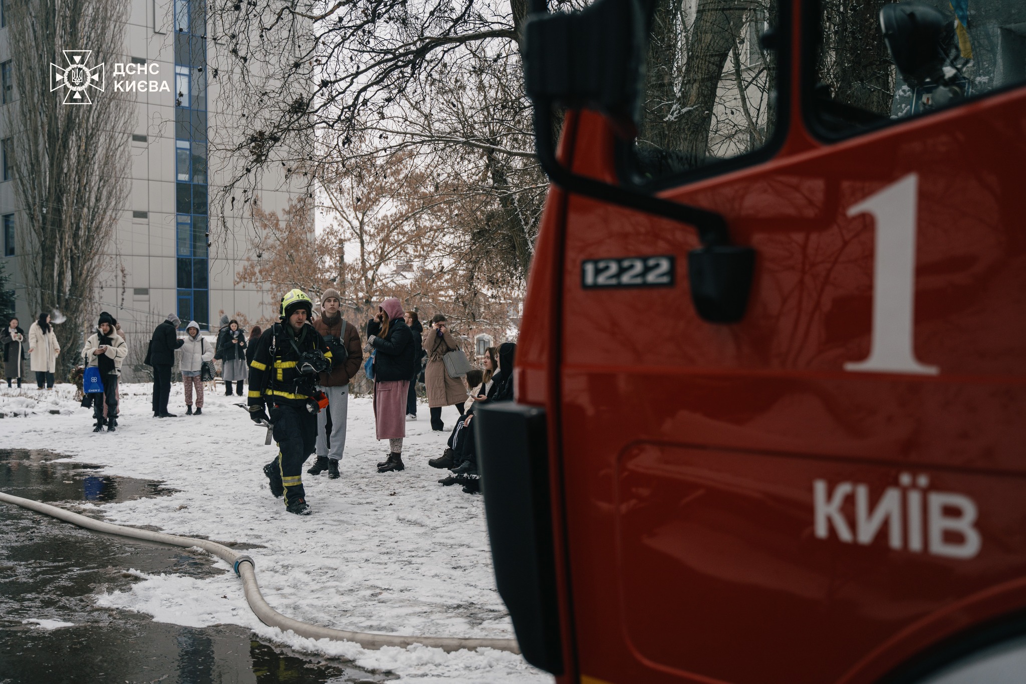 У Києві сталася пожежа у гуртожитку університету