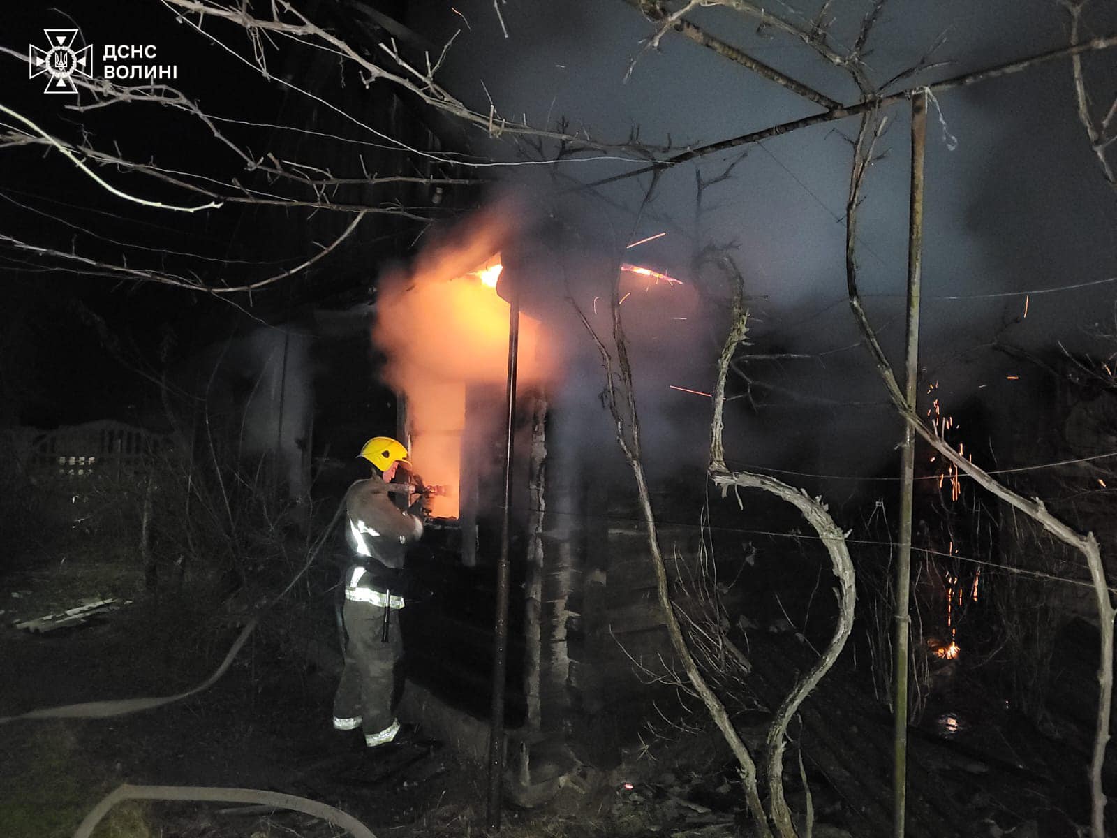 На Волині у пожежі загинув чоловік: подробиці трагедії