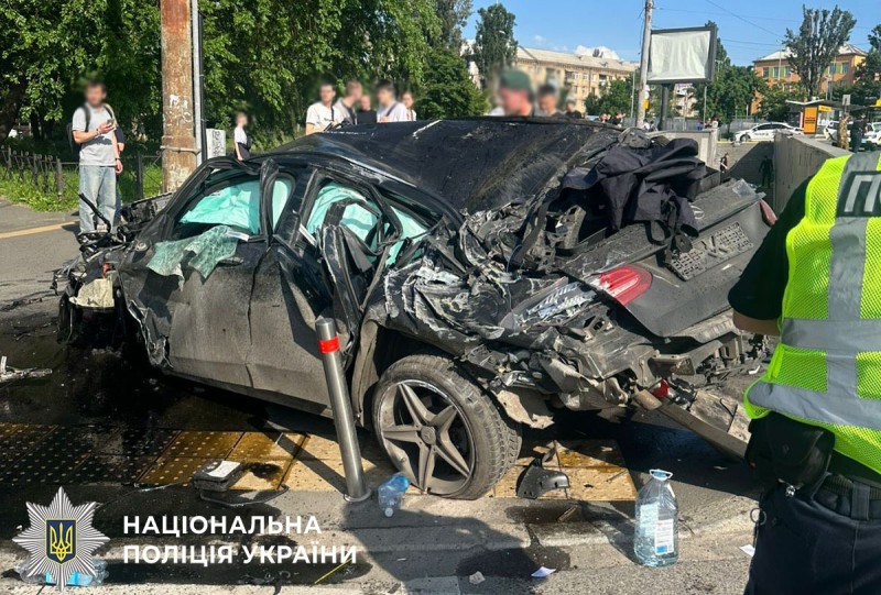У Києві водія, який вчора скоїв смертельну ДТП, затримано — поліція