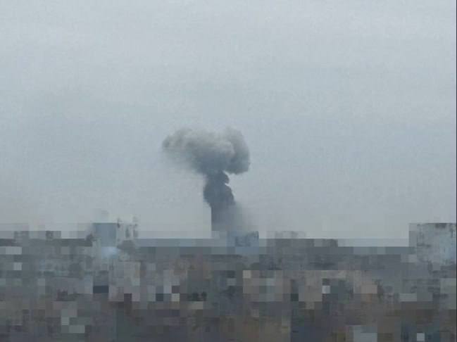Над Києвом здіймається дим після вибухів, – ЗМІ