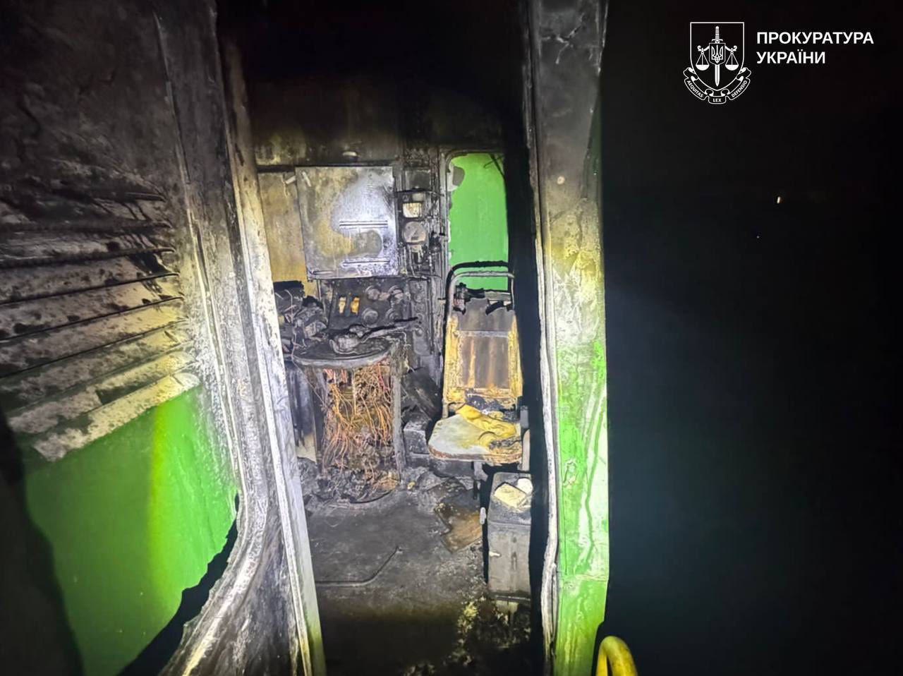 У Харкові підліток підпалив локомотив у депо
