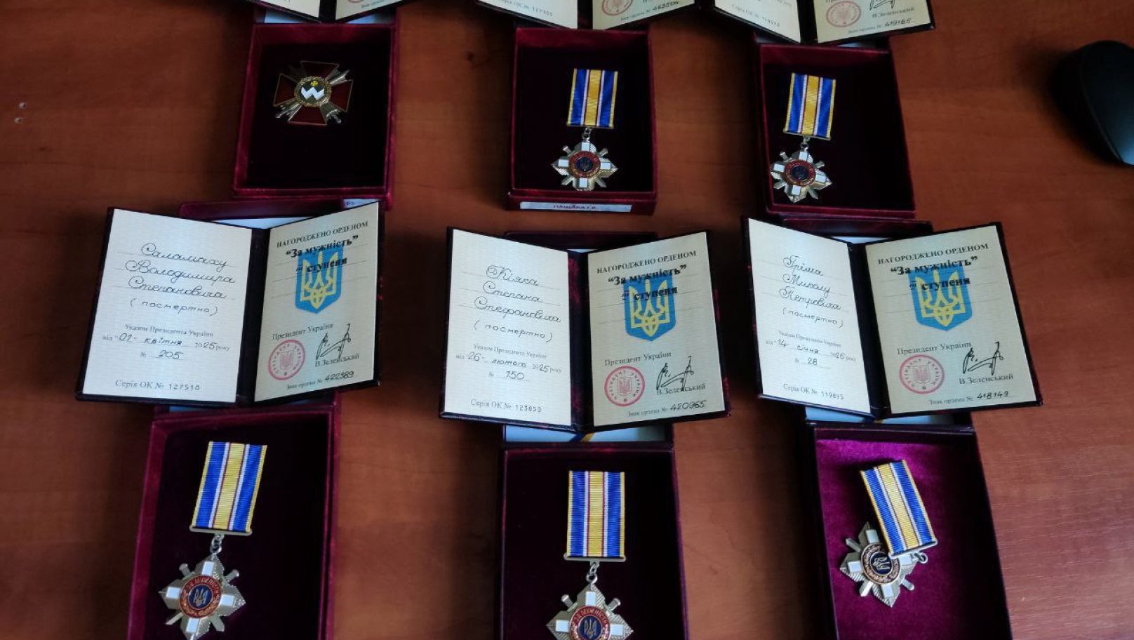Відзначили державними орденами: шістьох захисників з Самбірщини нагородили посмертно