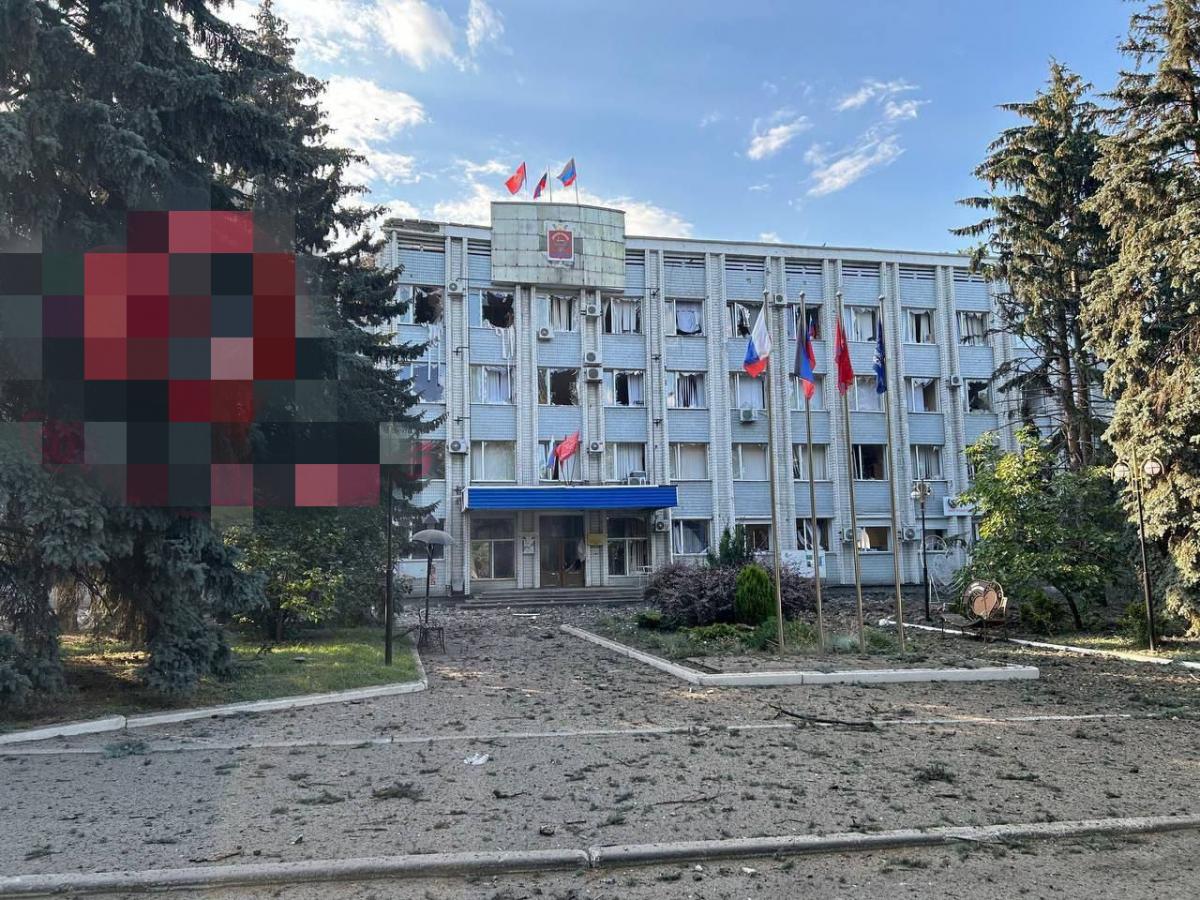У Волновасі прогриміли вибухи. Прилетіло у будівлю "адміністрації" з колаборантами