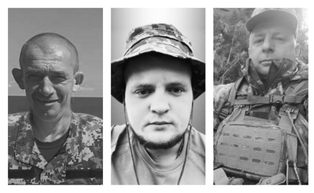 Навідник, артилерист, боєць 68-ї бригади: сьогодні Львівщина прощається із трьома захисниками