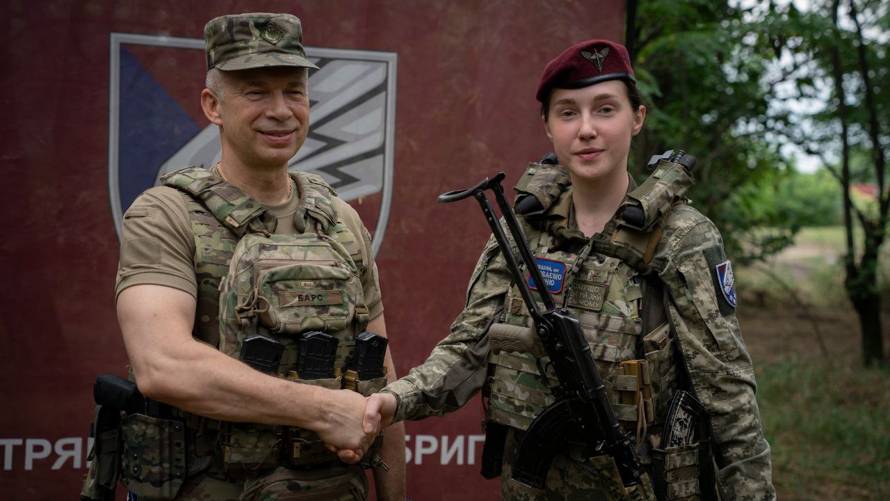 Захисницю з Львівщини нагородили відзнакою «Золотий хрест»