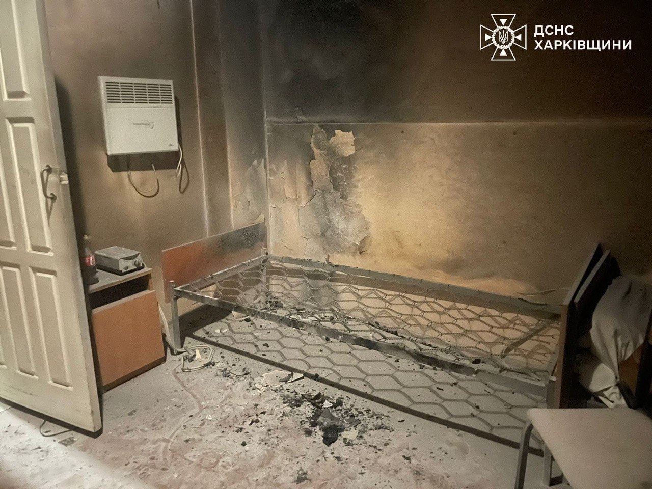 Шестеро людей постраждало у пожежі, що виникла у психоневрологічному інтернаті на Харківщині