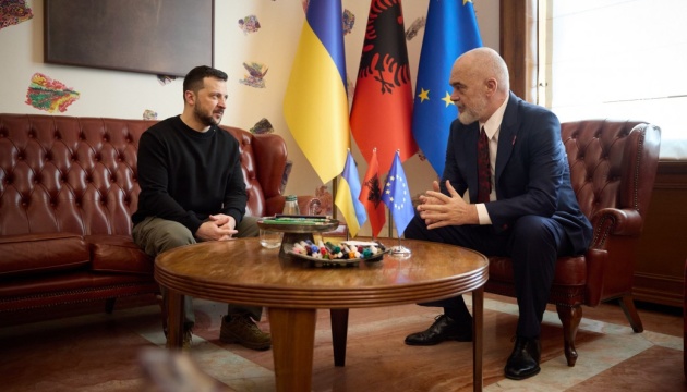 Угода про співпрацю та виробництво зброї. Зеленський повідомив деталі візиту до Албанії