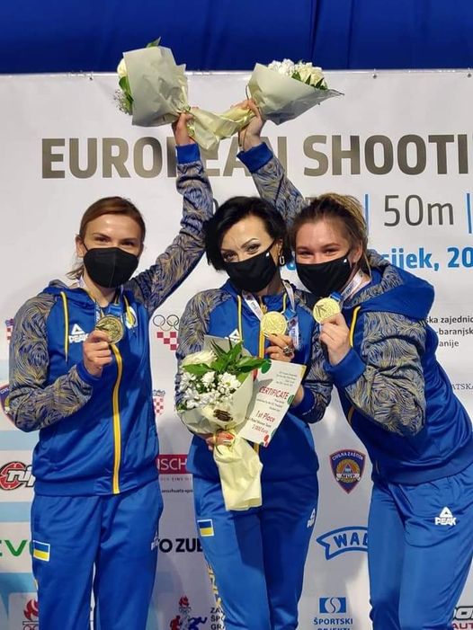 Українки здобули «золото» на ЧЄ зі стрільби