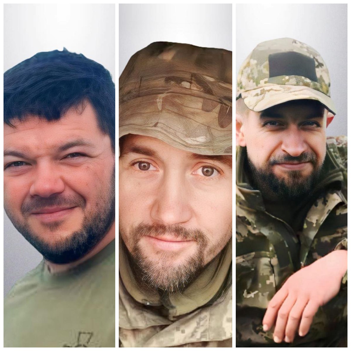 Воїни 128-ї та 77-ї бригад. Львів попрощається з трьома захисниками