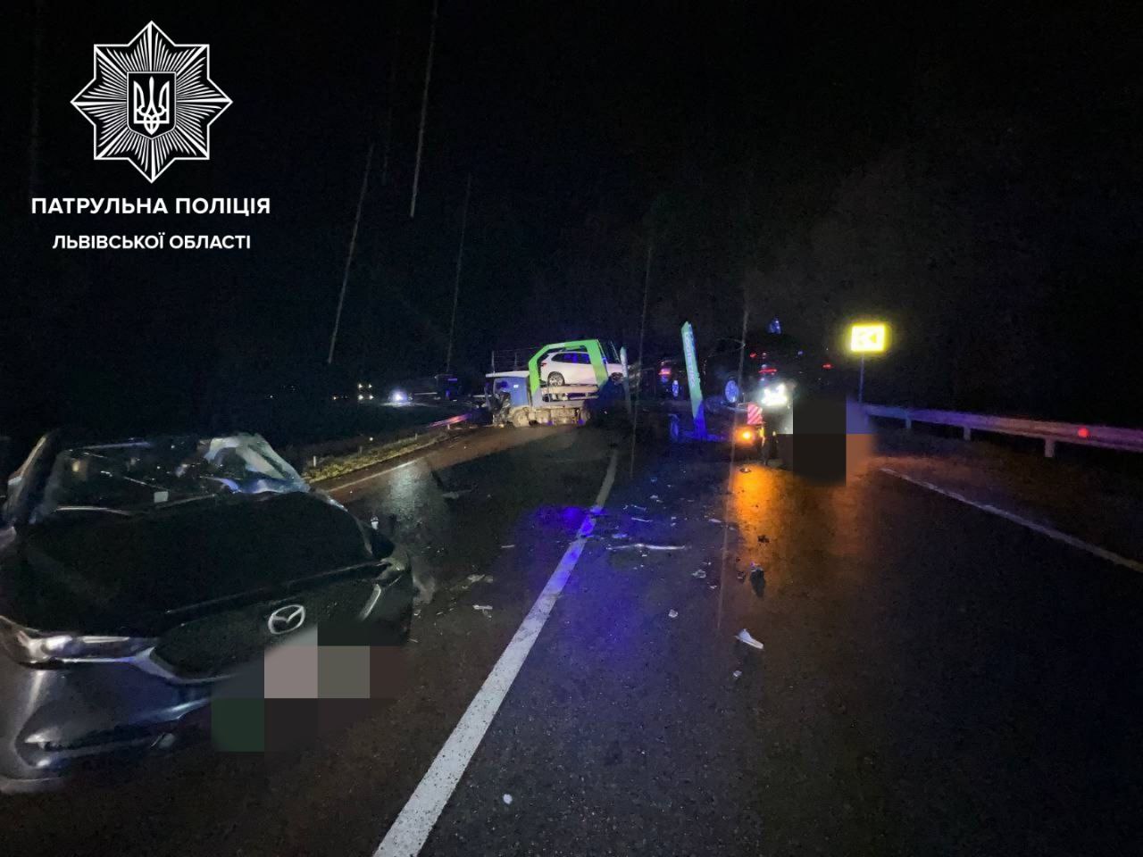 Через ДТП на Львівщині перекрили трасу Київ-Чоп