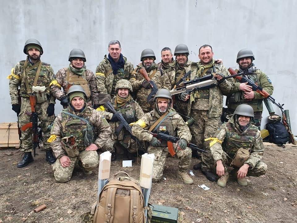 В Україну приїхали грузинські добровольці