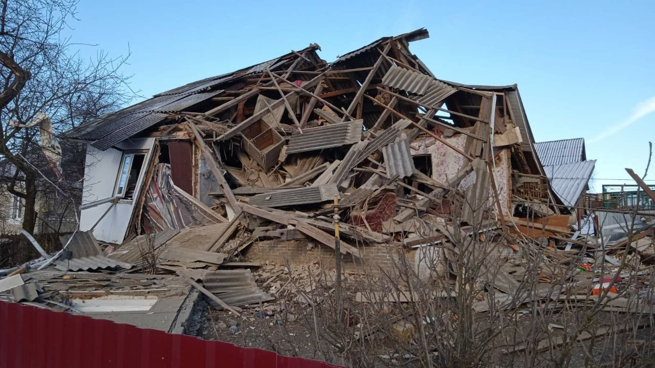 На Львівщині вибух газу повністю зруйнував будинок, є постраждалі