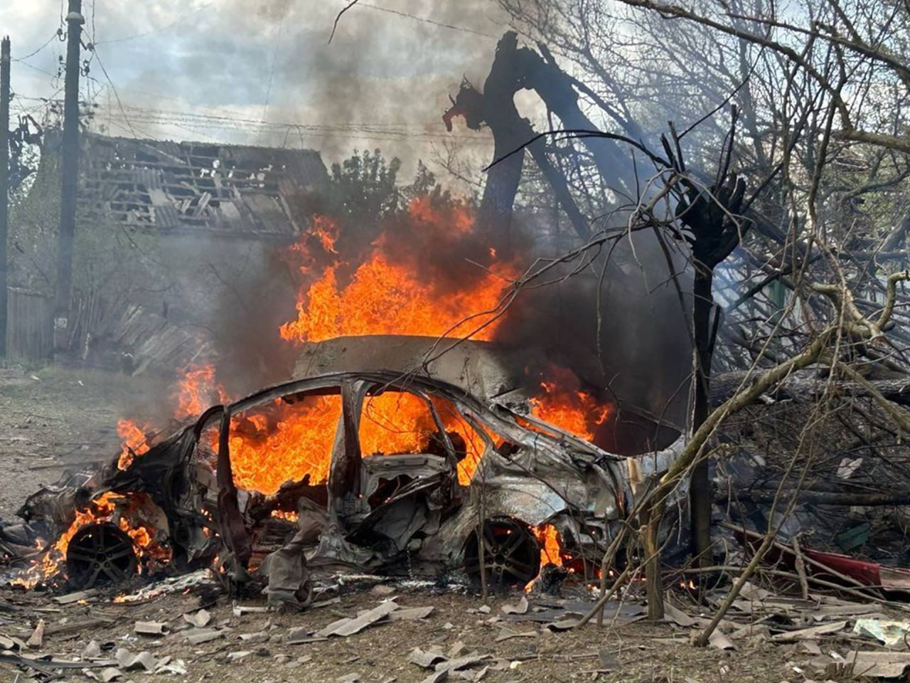 КАБами по Костянтинівці: окупанти вбили трьох цивільних