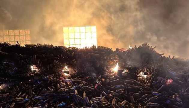 На Одещині внаслідок ворожої атаки зруйнований цех і склад винного заводу (фото)