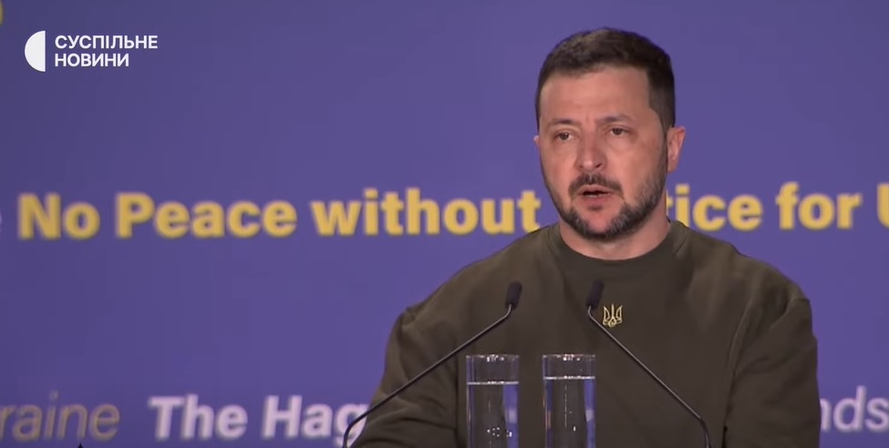 Хочемо бачити тут іншого Володимира. Зеленський виступив у Гаазі