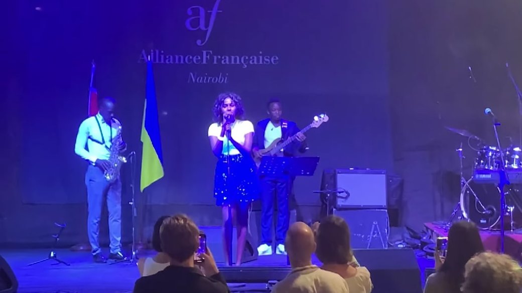 Український хіт «Ой, у лузі червона калина» самобутньо прозвучав у Кенії