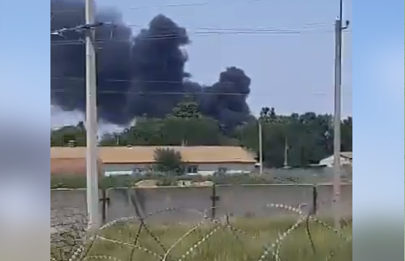 Українські воїни розбили російську базу в окупованому Генічеську. Відео