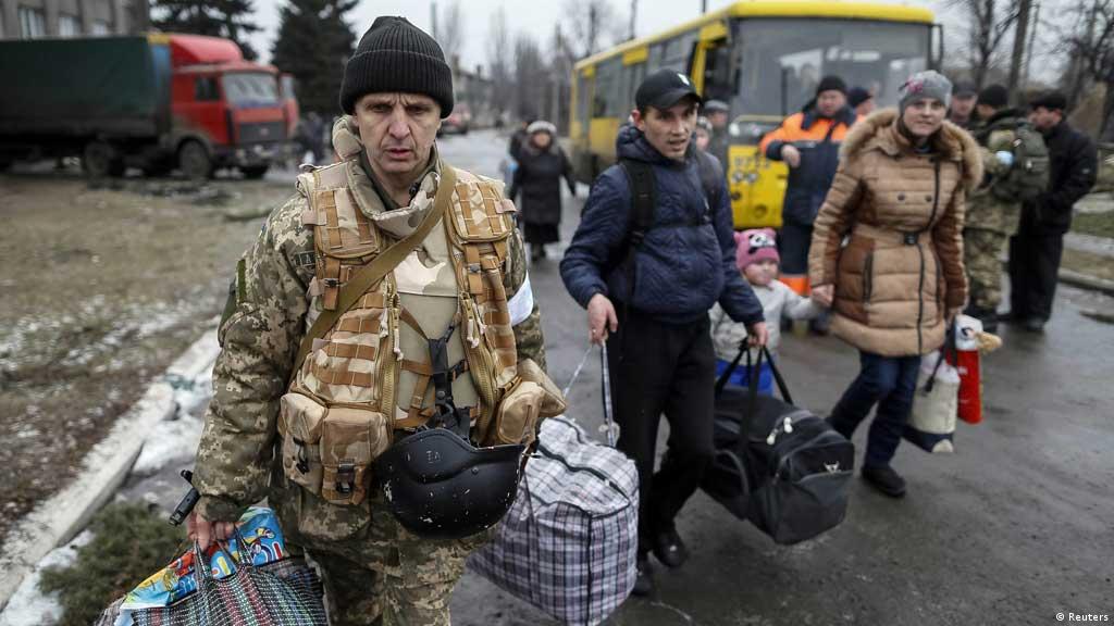 ООН визначила кількість біженців і переміщених осіб в Україні